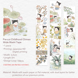 Sticker Washi Tape - Pre - cut - Childhood Chimes - 65 mm - 11 - Washi Tape Shop - Tidformera