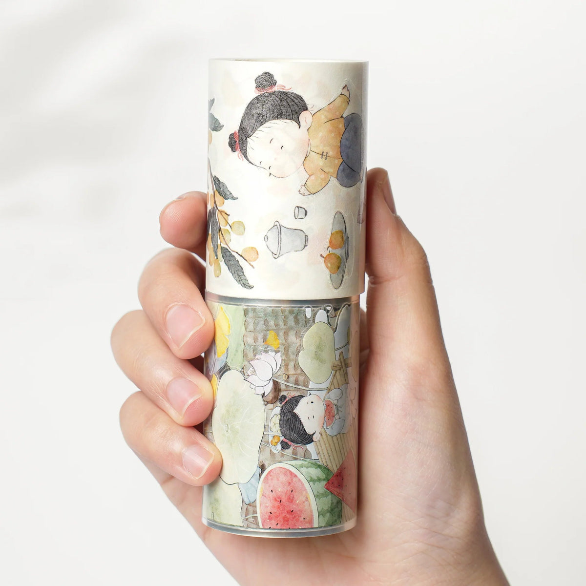 Sticker Washi Tape - Pre - cut - Childhood Chimes - 65 mm - 9 - Washi Tape Shop - Tidformera