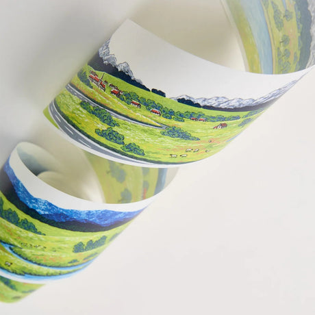 Sticker Washi Tape - Pre - cut - Country Diary - 70 mm - 1 - Washi Tape Shop - Tidformera