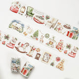 Sticker Washi Tape - Pre - cut - Frozen Paws - 60 mm - Washi Tape Shop - Tidformera