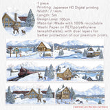 Sticker Washi Tape - Pre - cut - Frozen World - 70 mm - 5 - Washi Tape Shop - Tidformera