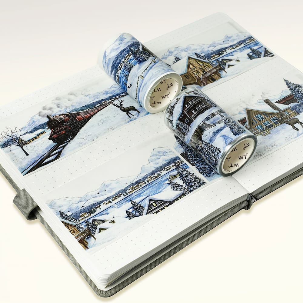 Sticker Washi Tape - Pre - cut - Frozen World - 70 mm - 4 - Washi Tape Shop - Tidformera