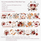 Sticker Washi Tape - Pre - cut - Harvested Bloom - 60 mm - 7 - Washi Tape Shop - Tidformera