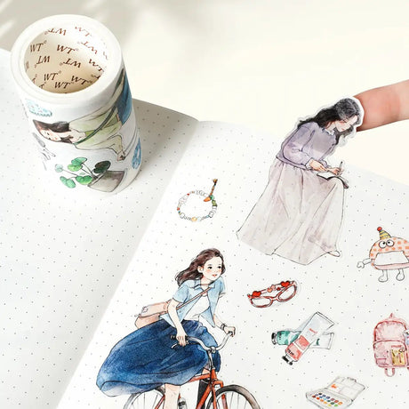 Sticker Washi Tape - Pre - cut - Hello Weekend - 70 mm - 2 - Washi Tape Shop - Tidformera