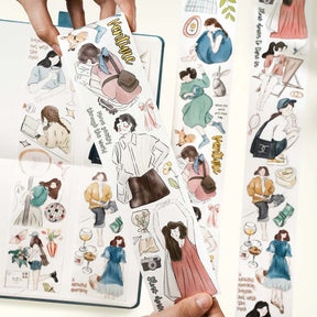 Sticker Washi Tape - Pre - cut - Letter to Myself - 60 mm - 1 - Washi Tape Shop - Tidformera