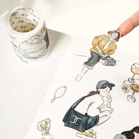 Sticker Washi Tape - Pre - cut - Letter to Myself - 60 mm - 2 - Washi Tape Shop - Tidformera