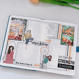 Sticker Washi Tape - Pre - cut - Letter to Myself - 60 mm - 4 - Washi Tape Shop - Tidformera