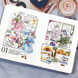 Sticker Washi Tape - Pre - cut - Me Time - 60 mm - 4 - Washi Tape Shop - Tidformera