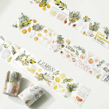 Sticker Washi Tape - Pre - cut - Mediterranean Breeze - 60 mm - Washi Tape Shop - Tidformera