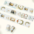 Sticker Washi Tape - Pre - cut - Midnight Noel - 70 mm - 5 - Washi Tape Shop - Tidformera