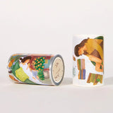 Sticker Washi Tape - Pre - cut - Nostalgic Moments - 72 mm - 6 - Washi Tape Shop - Tidformera