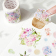 Sticker Washi Tape - Pre - cut - Perfumed Reveries Wide - 60 mm - 1 - Washi Tape Shop - Tidformera