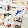 Sticker Washi Tape - Pre - cut - Sidewalk Stories - 60 mm - 1 - Washi Tape Shop - Tidformera