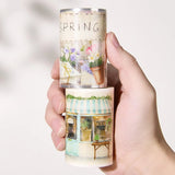 Sticker Washi Tape - Pre - cut - Spring Café - 70 mm - 6 - Washi Tape Shop - Tidformera