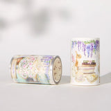 Sticker Washi Tape - Pre - cut - Spring Café - 70 mm - 7 - Washi Tape Shop - Tidformera