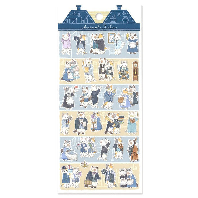 Stickers Animal Butler - Cat - 1 - Mind Wave - Tidformera