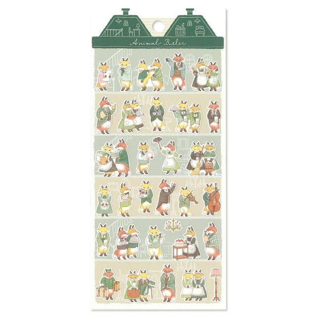 Stickers Animal Butler - Fox - 1 - Mind Wave - Tidformera
