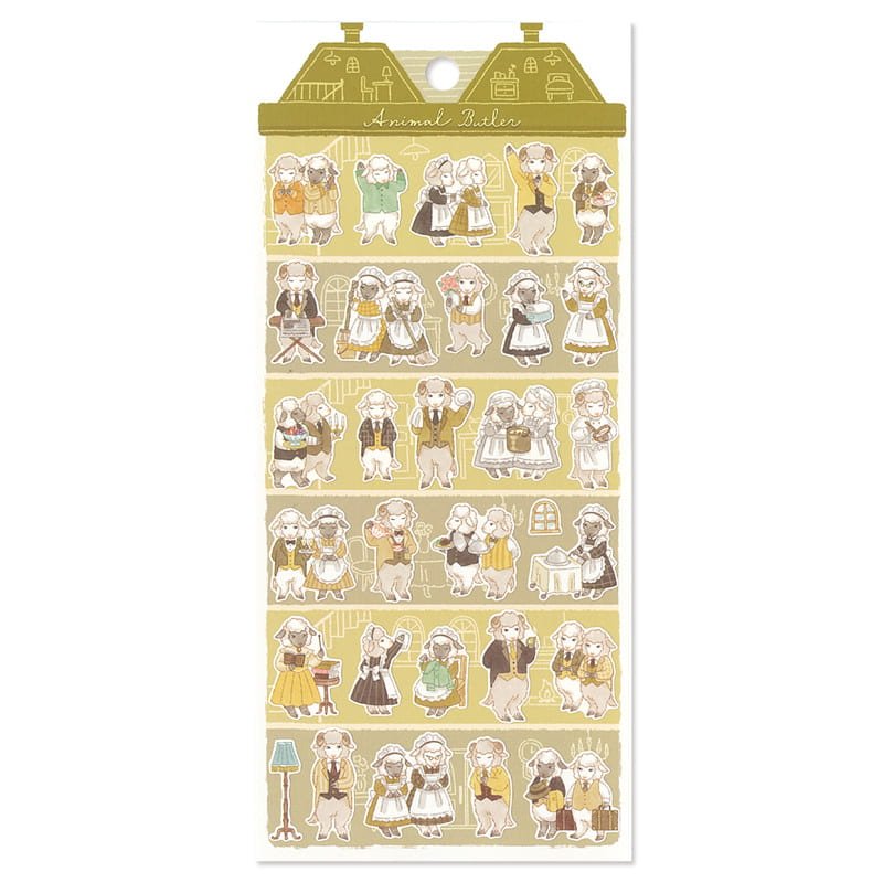 Stickers Animal Butler - Sheep - 1 - Mind Wave - Tidformera