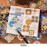 Stickers - Classical tile - Traditional Blue and White - Other - Tidformera