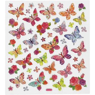 Stickers Creotime Butterflies - Butterflies  från  Creotime. Stickers med fjärilar och rosor - Tidformera