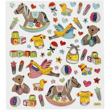 Stickers Creotime Hem & Fritid - Baby - Creotime - Tidformera