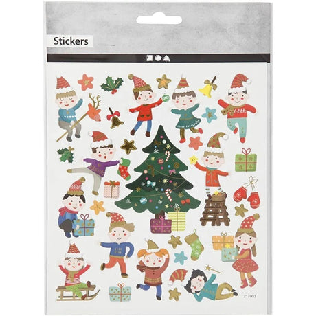 Stickers Creotime Jul - Barnens jul - Creotime - Tidformera