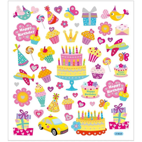 Stickers Creotime Mat & Fika - Birthday - Creotime - Tidformera