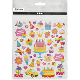 Stickers Creotime Mat & Fika - Birthday - Creotime - Tidformera