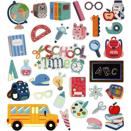 Stickers Creotime Skola - School time - 1 - Creotime - Tidformera