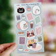 Stickers - Every Day Is Reading Day - 1 - My Sweet Paper Card - Tidformera