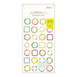 Stickers for Diary Frames - 1 - Midori - Tidformera