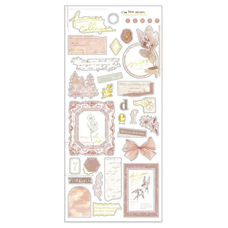 Stickers Frame collage - Brown - 1 - Mind Wave - Tidformera