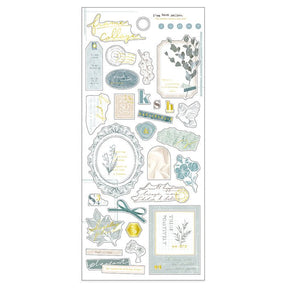 Stickers Frame collage - Green - 1 - Mind Wave - Tidformera