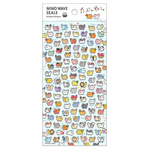 Stickers Mini Mini - Cats - 1 - Mind Wave - Tidformera