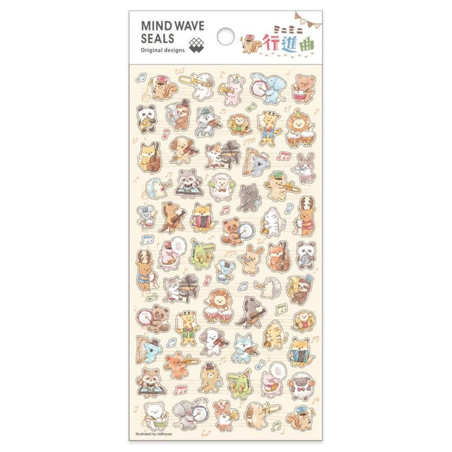 Stickers Mini Mini - March - 1 - Mind Wave - Tidformera