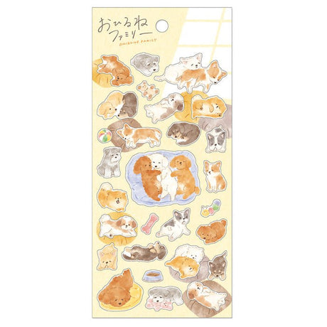 Stickers Ohirune family sticker - Inukai's family - 1 - Mind Wave - Tidformera