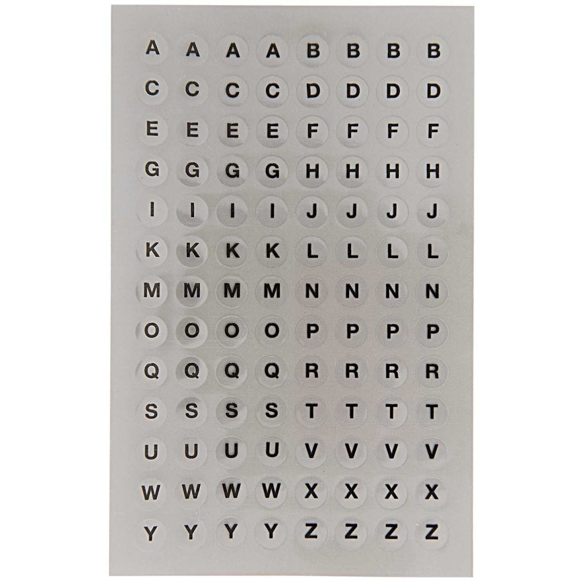 Stickers Paper Poetry - Office sticker - Alfabetet - 1 - Rico Design - Tidformera