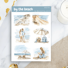 Stickers - Penpaling Paula - By the beach - 1 - Penpaling Paula - Tidformera