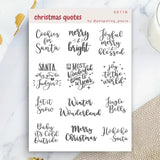 Stickers - Penpaling Paula - Christmas Quotes - 1 - Penpaling Paula - Tidformera