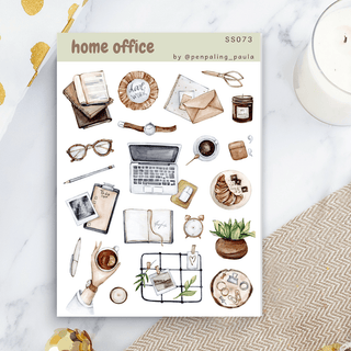 Stickers - Penpaling Paula - Home office - 1 - Penpaling Paula - Tidformera