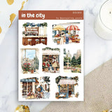 Stickers - Penpaling Paula - In the City - 1 - Penpaling Paula - Tidformera