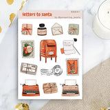 Stickers - Penpaling Paula - Letters To Santa - 1 - Penpaling Paula - Tidformera