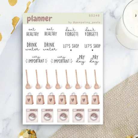 Stickers - Penpaling Paula - Planner - 1 - Penpaling Paula - Tidformera