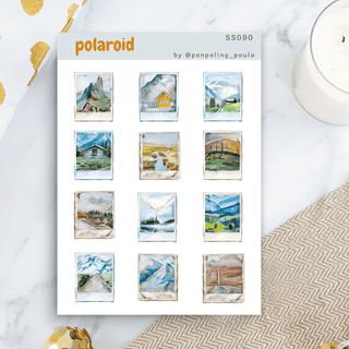 Stickers - Penpaling Paula - Polaroid - 1 - Penpaling Paula - Tidformera