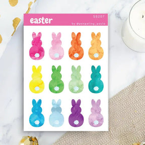 Stickers - Penpaling Paula - Rainbow bunnies - 1 - Penpaling Paula - Tidformera