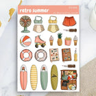 Stickers - Penpaling Paula - Retro Summer - 1 - Penpaling Paula - Tidformera