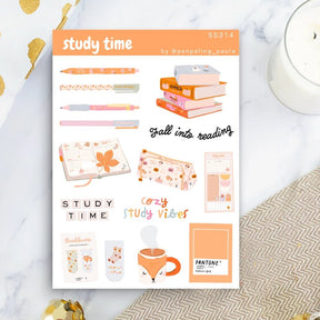 Stickers - Penpaling Paula - Study Time - 1 - Penpaling Paula - Tidformera