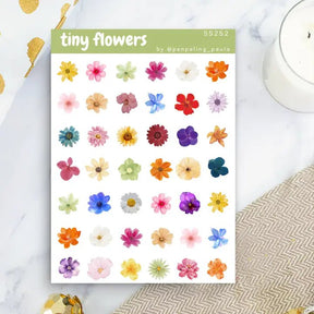 Stickers - Penpaling Paula - Tiny Flowers - 1 - Penpaling Paula - Tidformera
