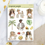 Stickers - Penpaling Paula - Tropical Jungle - 1 - Penpaling Paula - Tidformera