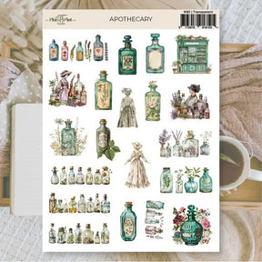 Stickers Plan & Plot Studio Vinyl - Apothecary - 1 - Plan & Plot Studio - Tidformera